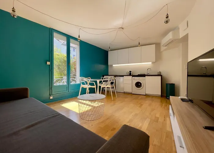 Laura Cosy T2 *clim* Proche Gare Apartament Grenoble